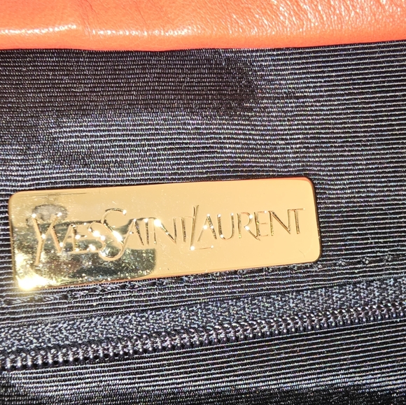 YSL  chevron leather Tote bag - Picture 7 of 7